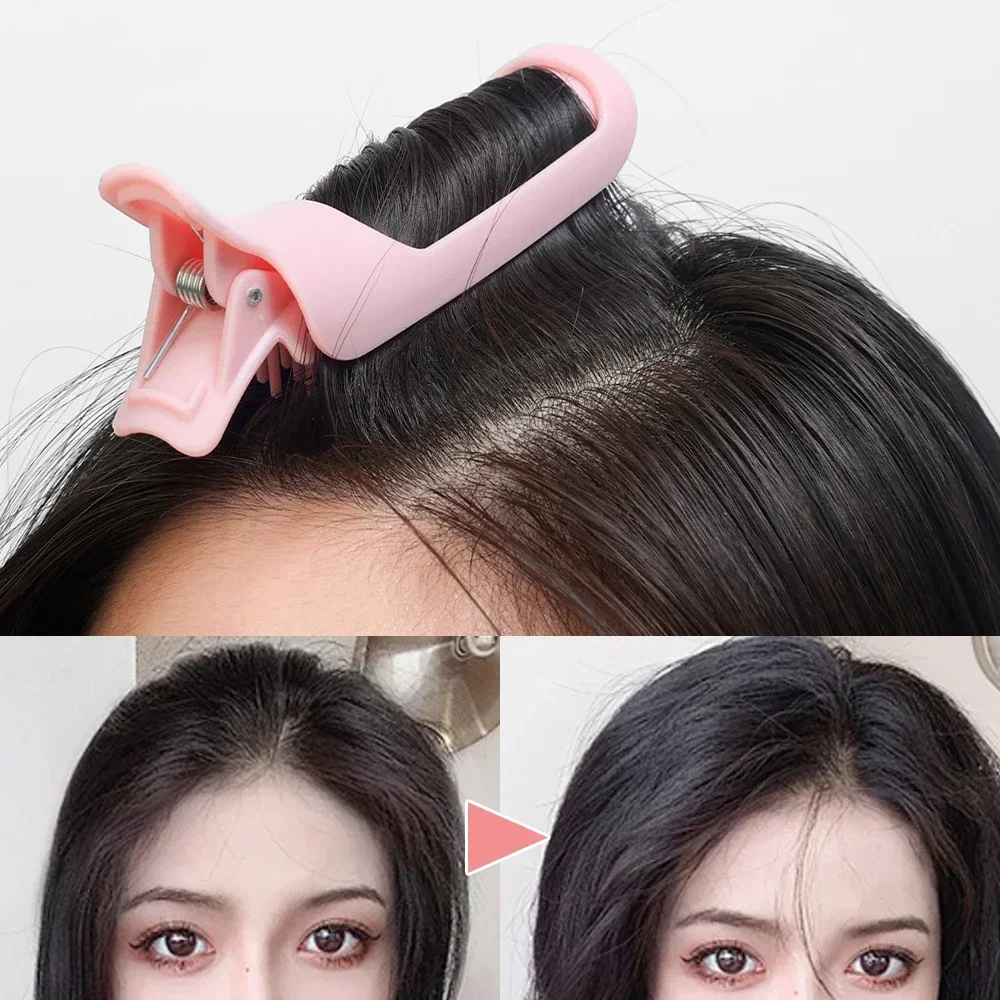 Fashion Fluffy Hairpin Curling Bangs Clips Hair Roots Volumizing Hair Clips Women Curling Fixed Shape Clips Volume Hair Roller