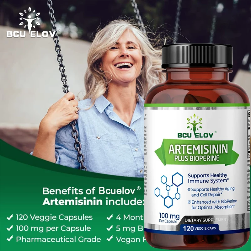 Natural Artemisinin Extract Supplement - Enhances The Human Immune System, Helps with Anti-aging and Healthy Cell Repair