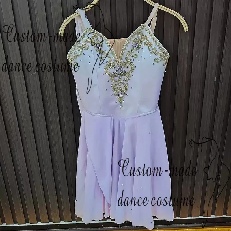 Purple Gradient Cupid Talisman Variation Female Performance Short Skirt Performance Costume Customization