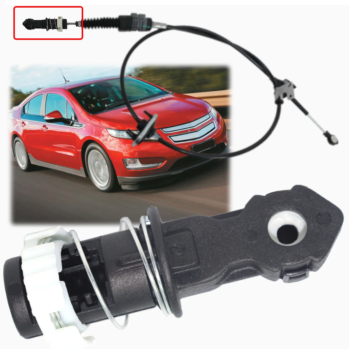 

For Holden Volt 2011-2015 AT Range Selector Lever Gear Shift Cable Linkage Rod Collet Part Connector Control Gearbox Replacement