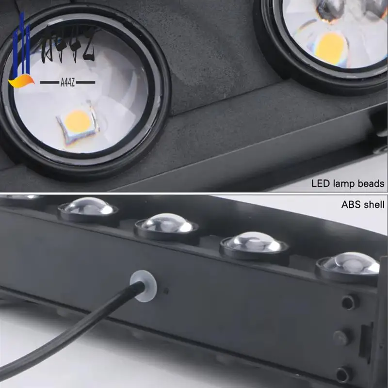

A44Z-LED Wall Lamp Outdoor IP65 Waterproof Up Down Luminous Lighting Indoor Stair Garden Sconce Light Plastic AC110-220V