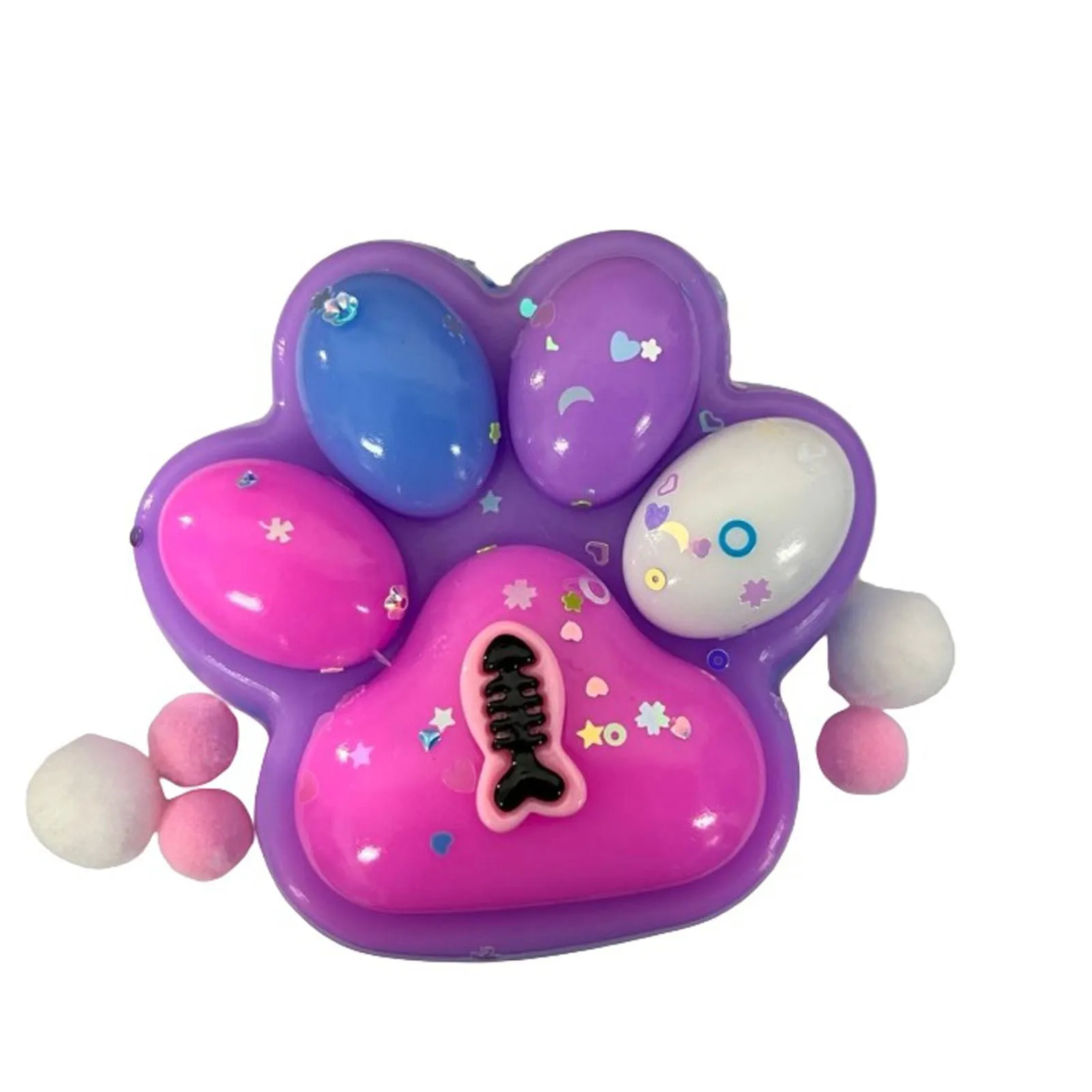 Kinder Mini Katze Klaue Squishy Zappeln Spielzeug Weiche Nette Katze Pfote Langsam Rebound Prise Dekompression Spielzeug für Kinder Erwachsene Weihnachten Geschenk
