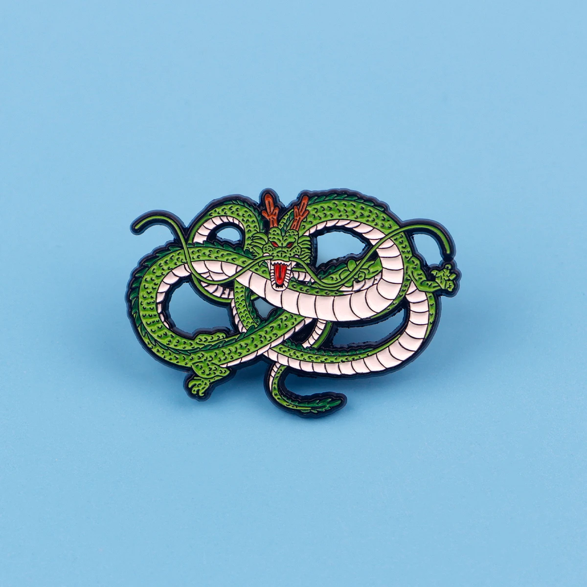 Shenlong Enamel Pin Manga Brooches for Women Men Lapel Pins Badges Clothes Accessories Anime Jewelry Collection Gifts