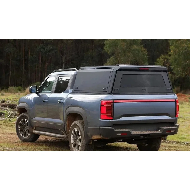 Auto Parts Waterproof Aluminum Alloy Hardtop Canopy Topper With Roof Rack