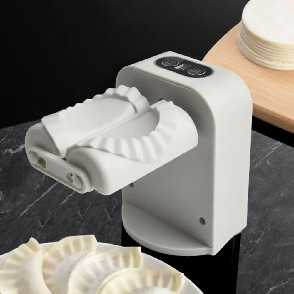 Electric Automatic Dumpling Maker Rechargeable Quick Dumpling Making Machine DIY Labor-saving Pressing Dumpling Mould