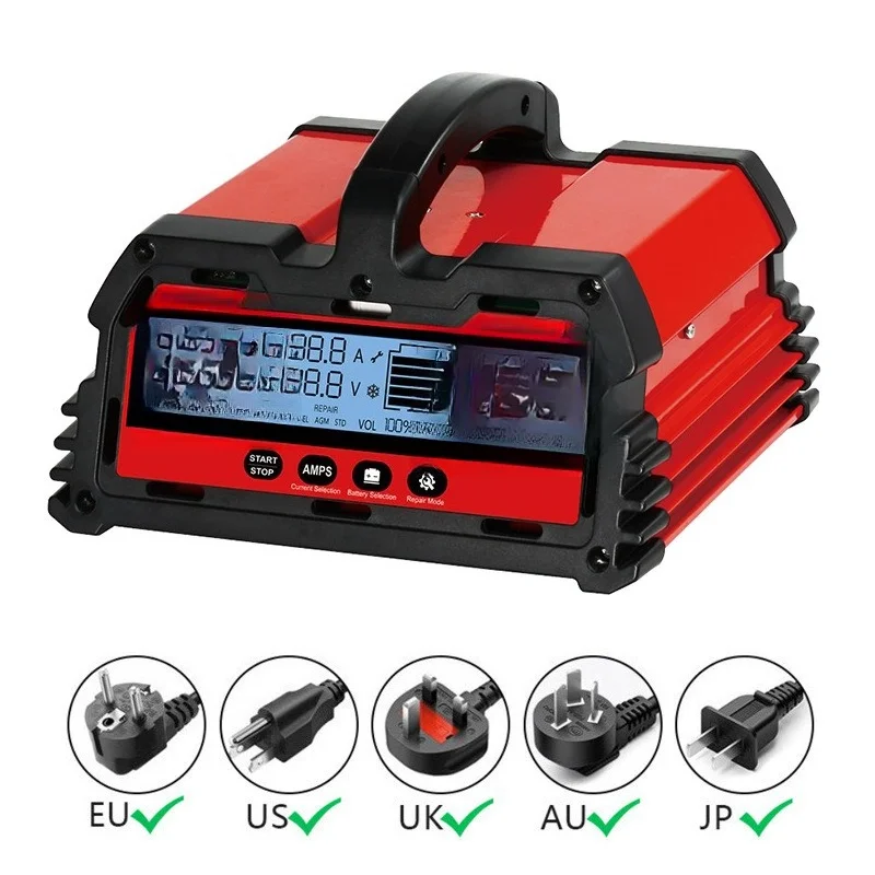 

Battery charger, lithium battery charger