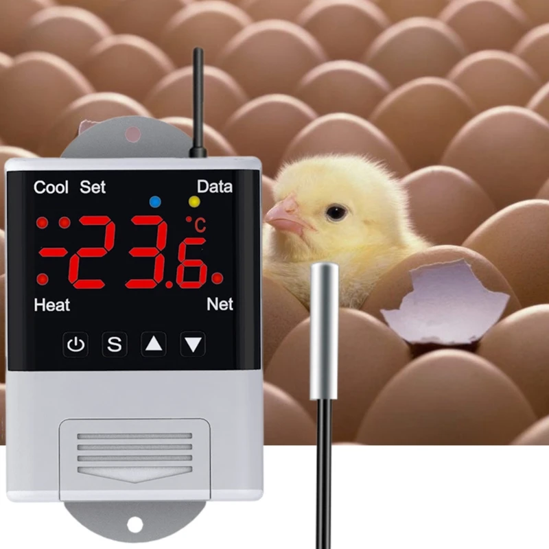 Imagem -03 - Deek-robot-controlador de Temperatura Termostato Digital 110v230vac Wifi Controle Remoto Impermeável para Incubadora de Aquário
