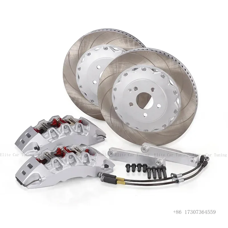 Custom Upgrade Design EB8 Big 8 Pot Brake Calipers Kit For  F150 Mustang Bronco Ranger Explorer Raptor 380mm Drilled Disc