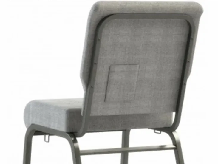 

'20 Inch Wide Contoured Enclosed Back Custom stacking interlocking used auditorium church chairs