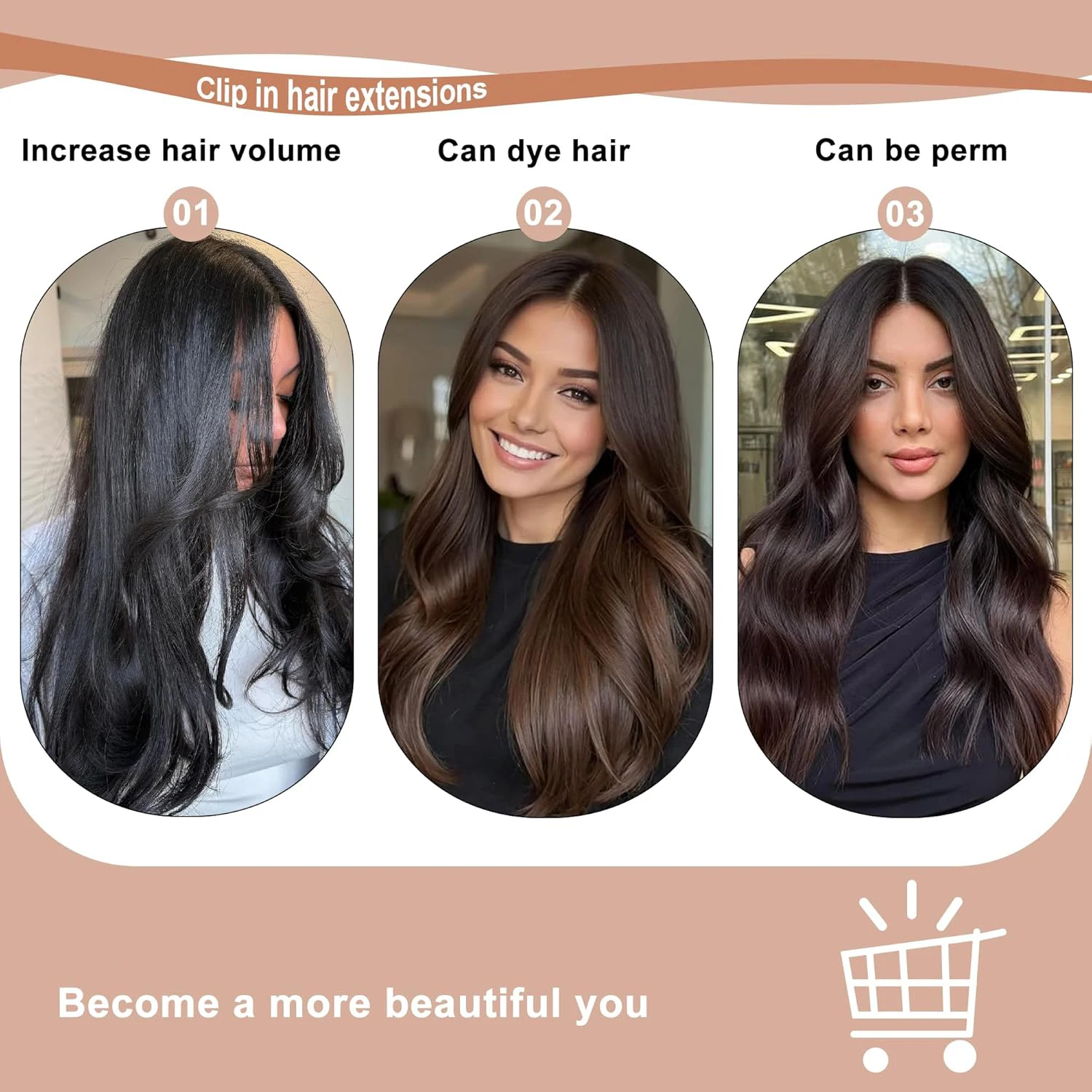Clip in Hair Extensions Human Hair 100% Remy Straight Hair Extensions Clip ins Invisible Seamless 7Pcs Double Weft for Women