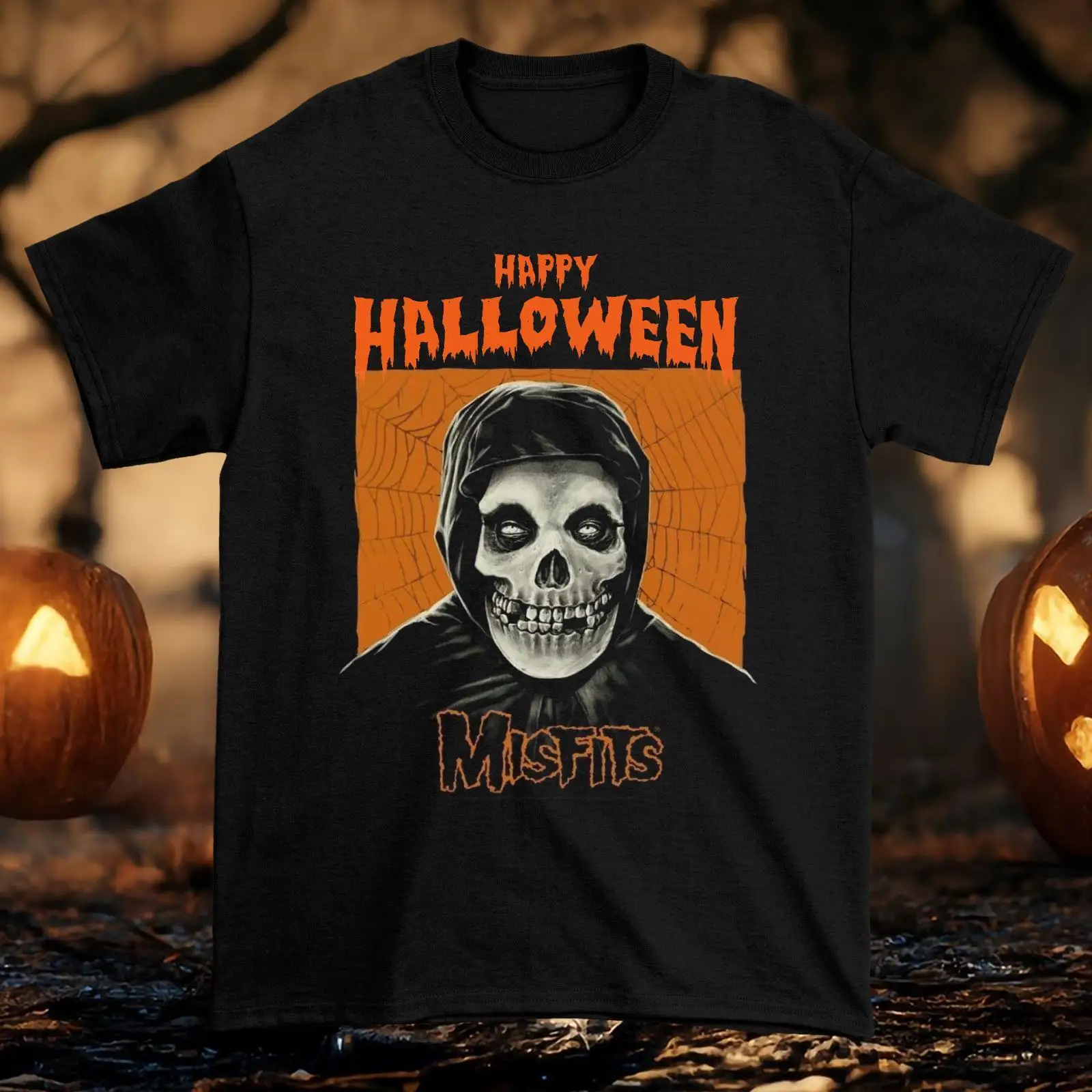 Happy Halloween The Misfits Gift For Fan Black All Size Shirt PP725