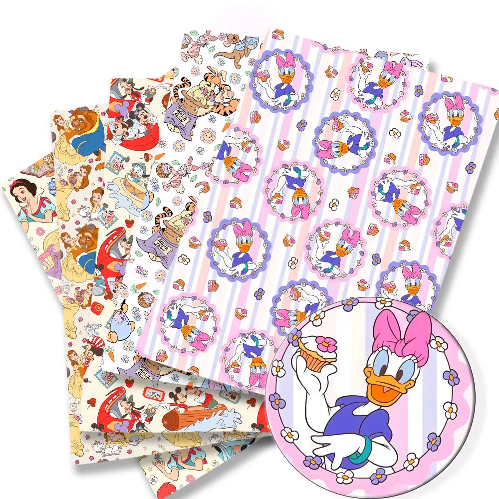 

Ткань Disney 140x50 см, ткань с мультяшным рисунком, для пэчворка, детский домашний текстиль, для шитья кукол, юбок, штор, для рукоделия, для девочек, артикул 85241