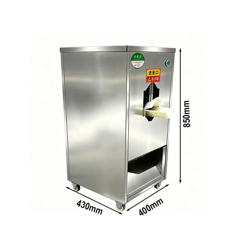 Multifunctional electric fish processor to scale and remove internal organs, cleaning 220V 720 pieces/hour capacity
