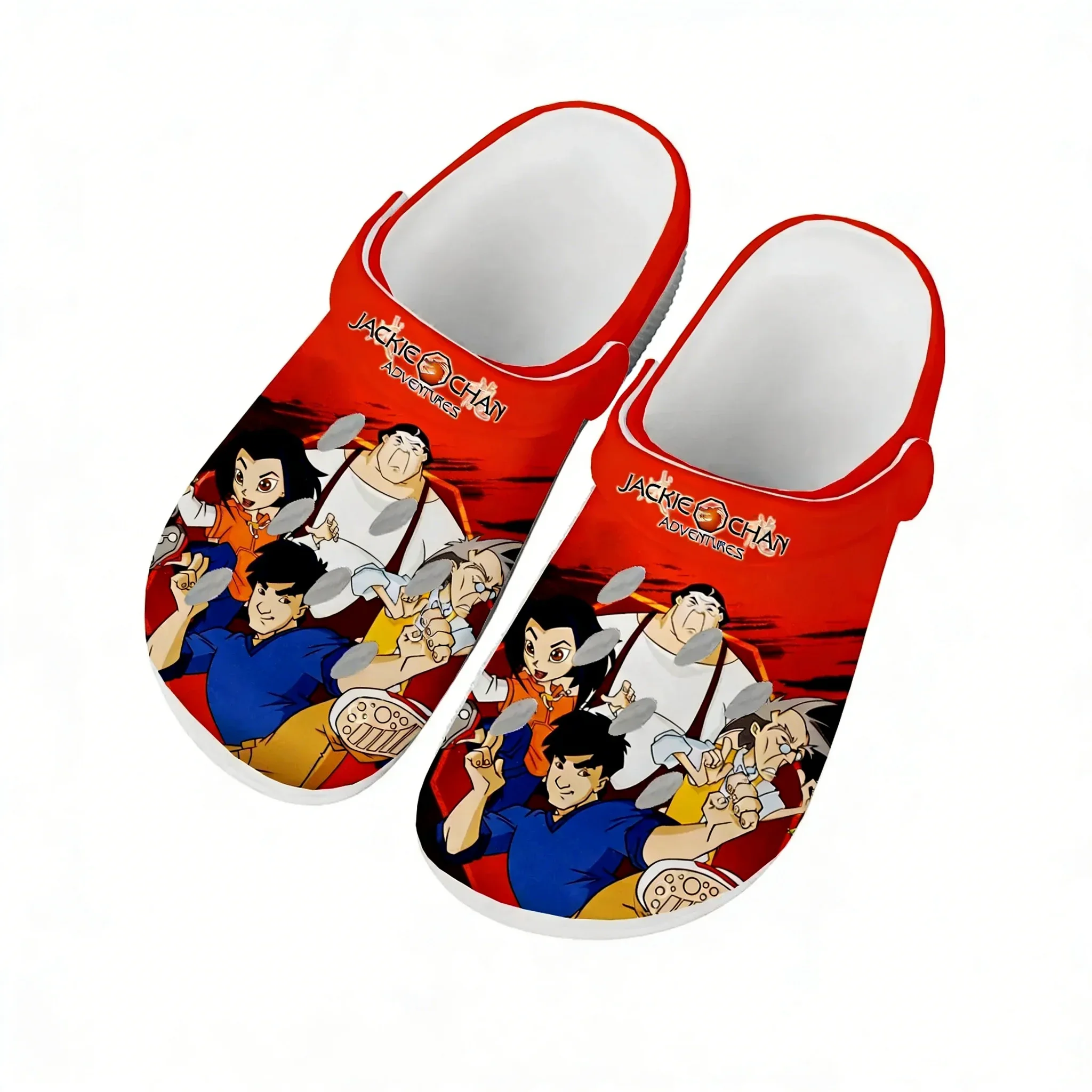 

Jackie Chan Adventures Sandals Men Women Teenager Fashion Water Shoes Garden Breathable Comfort Beach Clog Custom Slippers