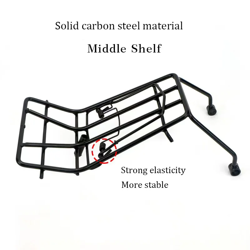 Motorcycle Luggage Rack CT125 For Honda CT125 Hunter Cub Center Carrier Rack Luggage Rack Spring Middle Shelf JA55 JA65