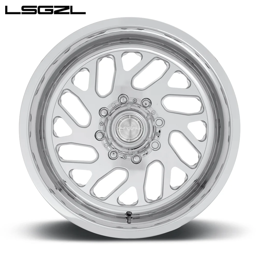

LSGZL Forged Super Single 18 20 22 24 26 28 30 Inch 8x170 8x165.1 8x6.5 Deep Dish Truck Wheel for Ford 2500 TOYOTA DODGE