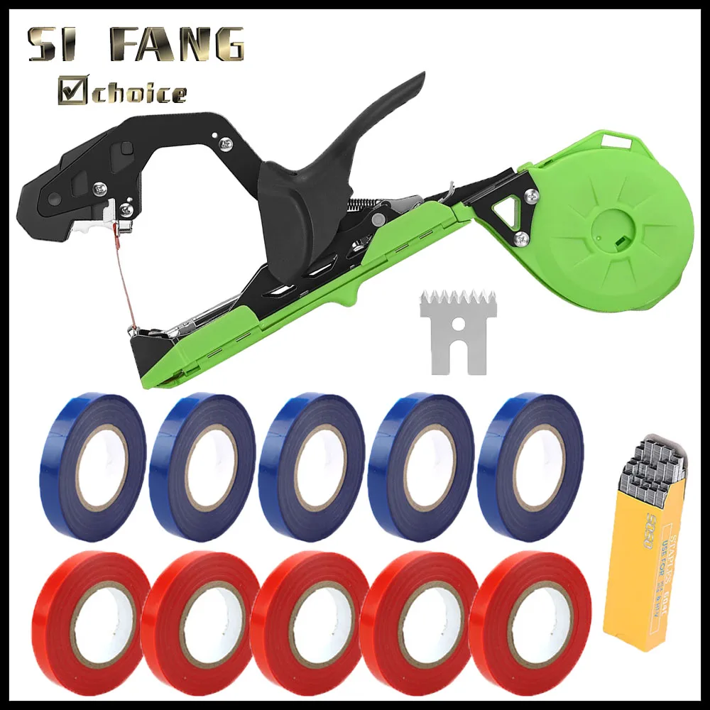 Tomato Binding Machine - New Gardening Tool for Seedling Vine Binding Vegetable Tapener Tapes for Home Garden Branch Tying
