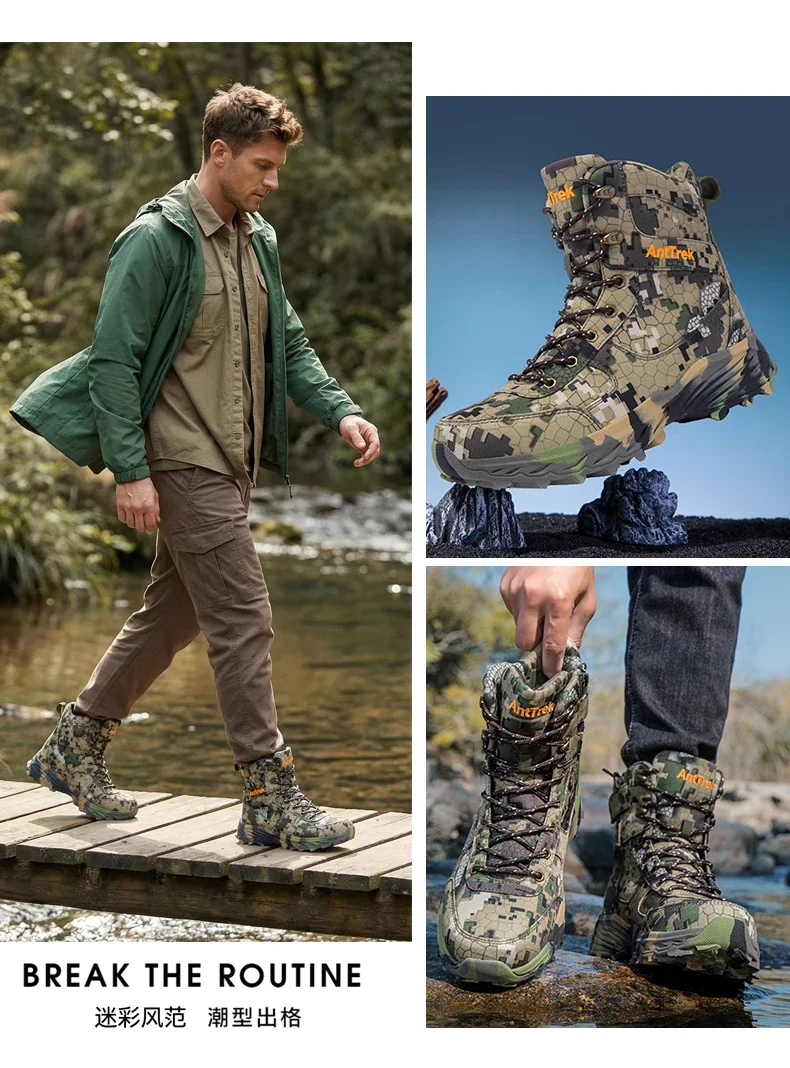 Neue Taktische Stiefel für Herren, Atmungsaktive Outdoor-Sicherheitsstiefel, Hochwertige Schnellreaktions-Armeestiefel, Rutschfeste Arbeitsstiefel für die Wüste – Detail 17