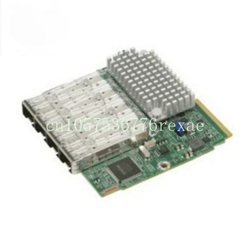 Ethernet Adapter - 4 Port(s) - Optical Fiber Supermicro 4-Port 10 Gigabit