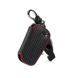 Genuine Leather Men Car Key Bag Case Cover Holder Chain For Mercedes Benz AMG A C E S GLA GLC CLA CLS GLE GLK R Class Parts