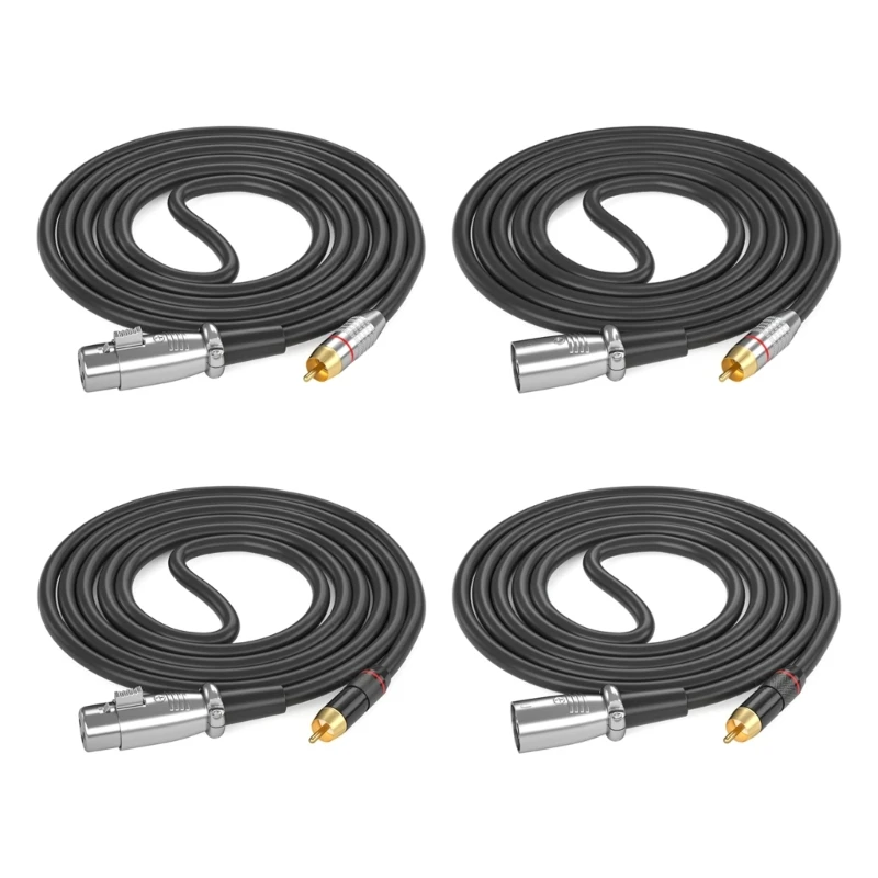 3Pin Male/Female Auditory Cord for Speakers, Power Amplifiers,Sound Equipment, Multiple Size Professional