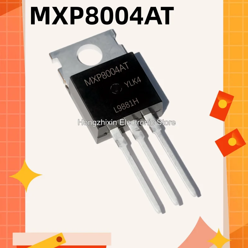MXP8004AT, 10 pieces, brand new  MXP8004, 8004AT, 8004, TO-220, field-effect transistor