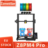 Zonestar Z8PM4 Pro 4 Titan Extruders 3D Printer 4 in1 out Color-Mixing Auto Leveling 32Bit Mainboard LCD Screen 300*300*400mm