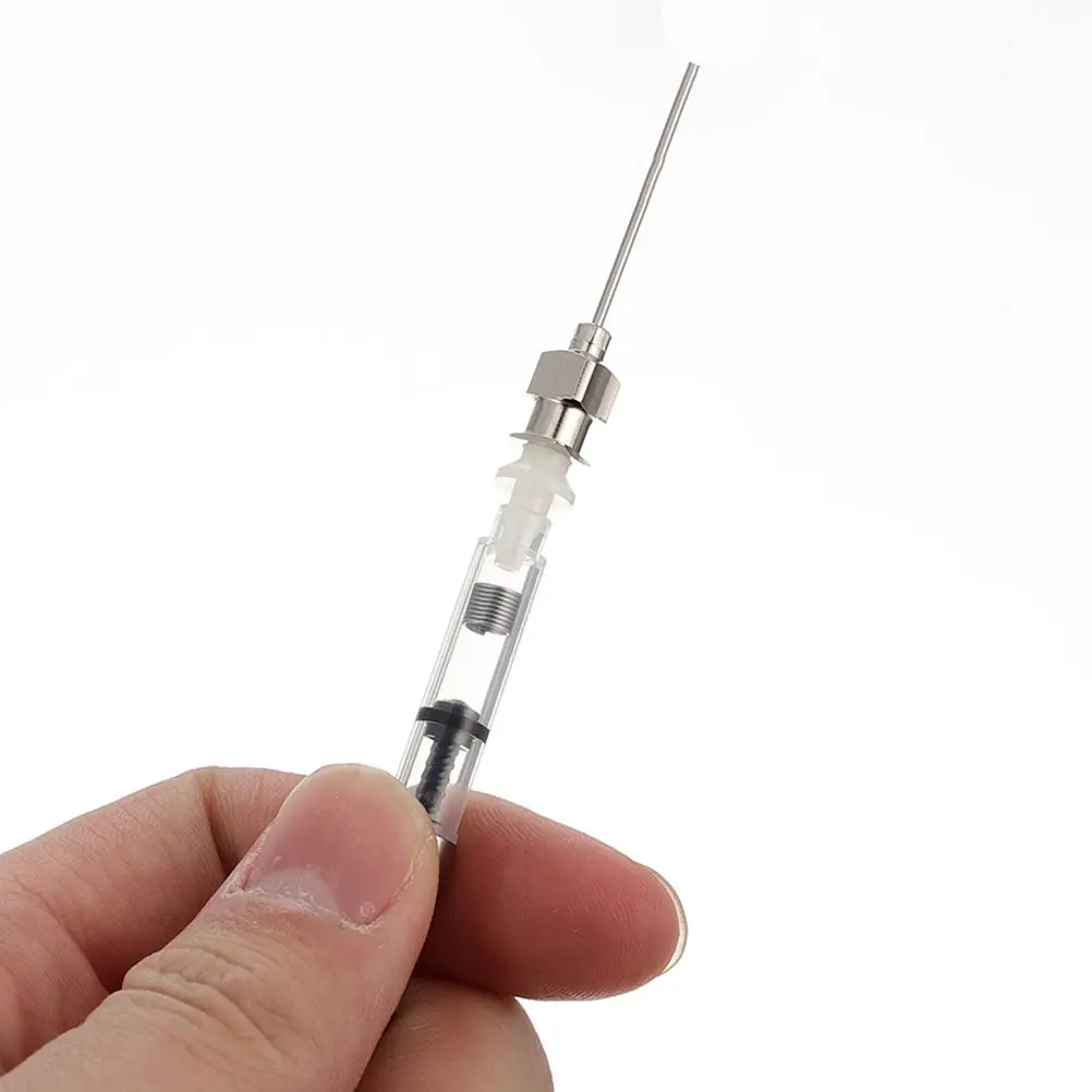 

Набор из 10 стальных абсорберов чернил для ручек: премиум-материал, легко чистится, легкий и компактный дизайн, помощник для заправки перьевых ручек чернилами