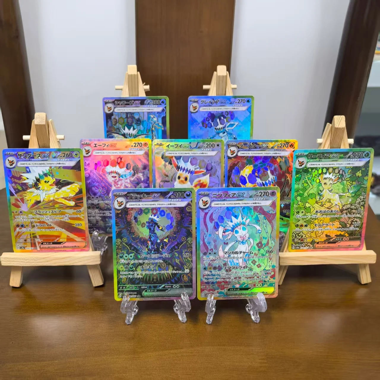 

Pokemon Collection Cards SV8A PRE UMBREON EX SPECIALILLUSTRATION Self Made Single Card Classic Game Anime Cards Gift Toys