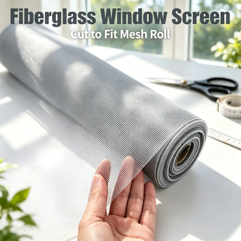 DIY Window Screen Mesh Pet Proof Mosquito Insect Barrier Net for Balcony Garden Door Home Protection Anti Bug Repair
