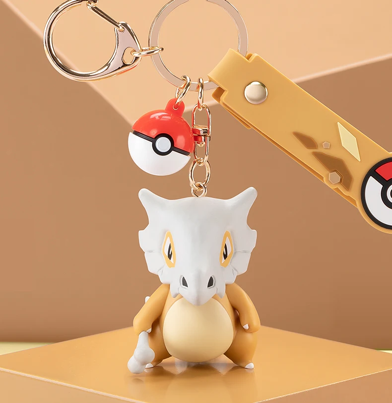 Pokemon Anime Figuren Snorlax Mimikyu Cubone Morpeko Schlüsselanhänger Auto Schlüssel Schulranzen Rucksack Dekoration Schreibtisch Dekoration Spielzeug Geschenk – Detail 9