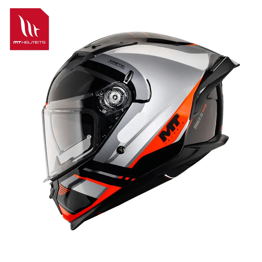 

New Arrival Motocross Helmet Thunder3 Pro Clear Outer Visor Black Inner Visor Motorcycle Helmets Braker Sv Quick Release Spoiler