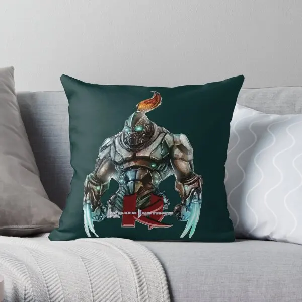 Killer Instinct Halfresolution  Printing Throw Pillow Cover Home Case Car Bed Sofa Soft Throw Pillows not include One Side