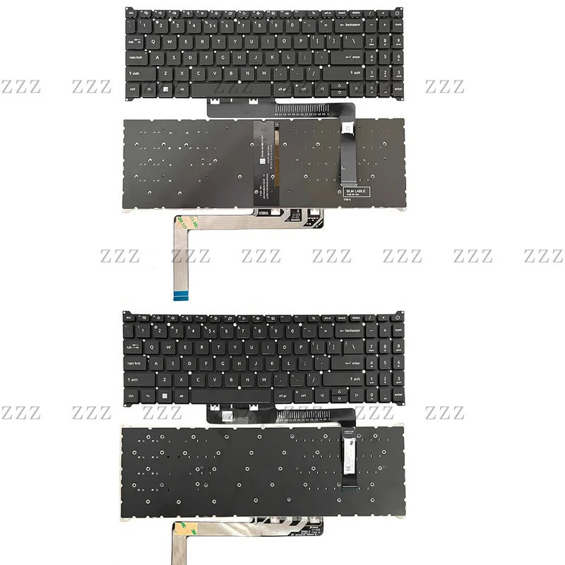 ZZ  Laptop Keyboard Replacement for Acer Fun N22C6 S50-54 15.6 2022  With Backlit