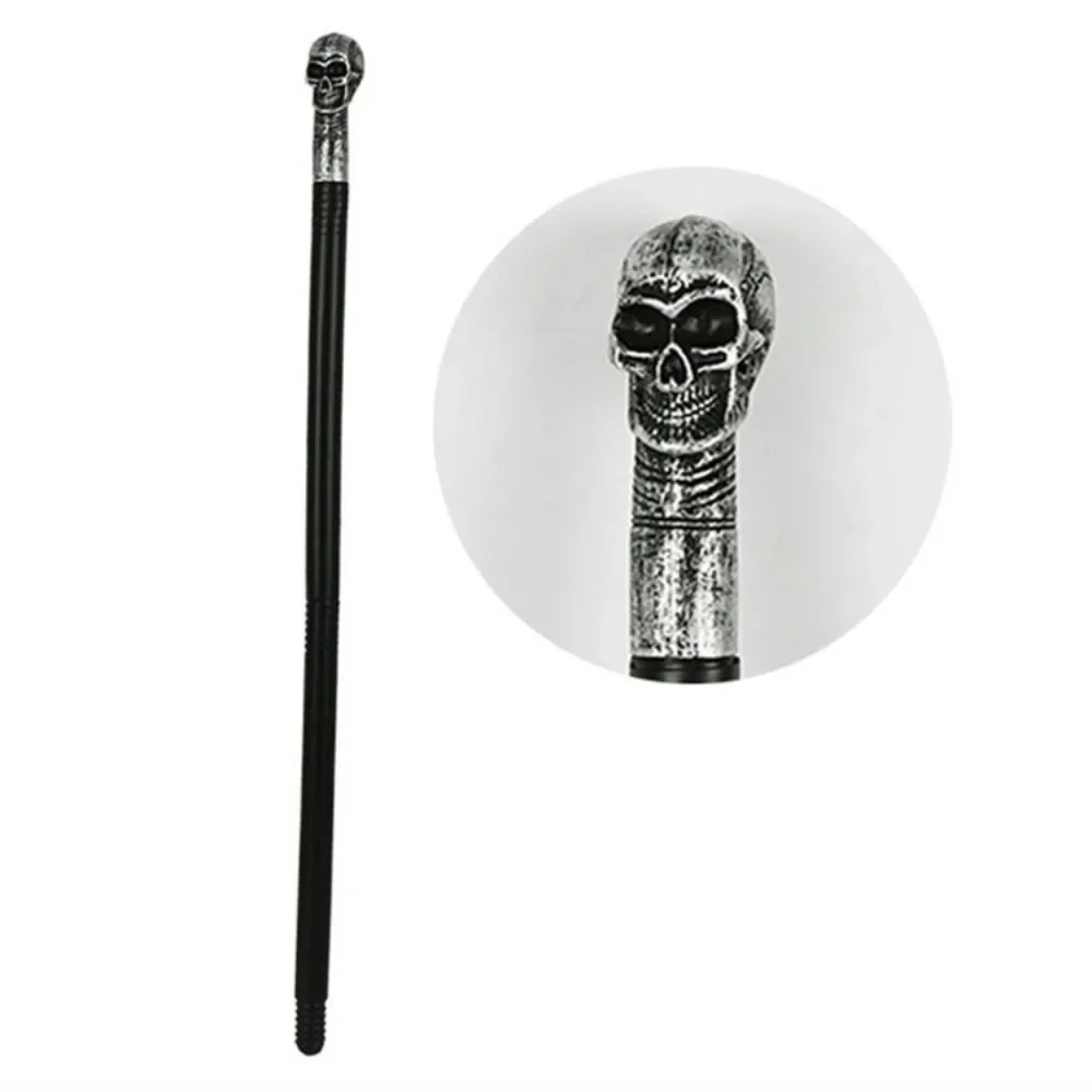 Halloween Performance Cetros Props Queen Egypt King Snake Crutch Skeleton Head Scepter