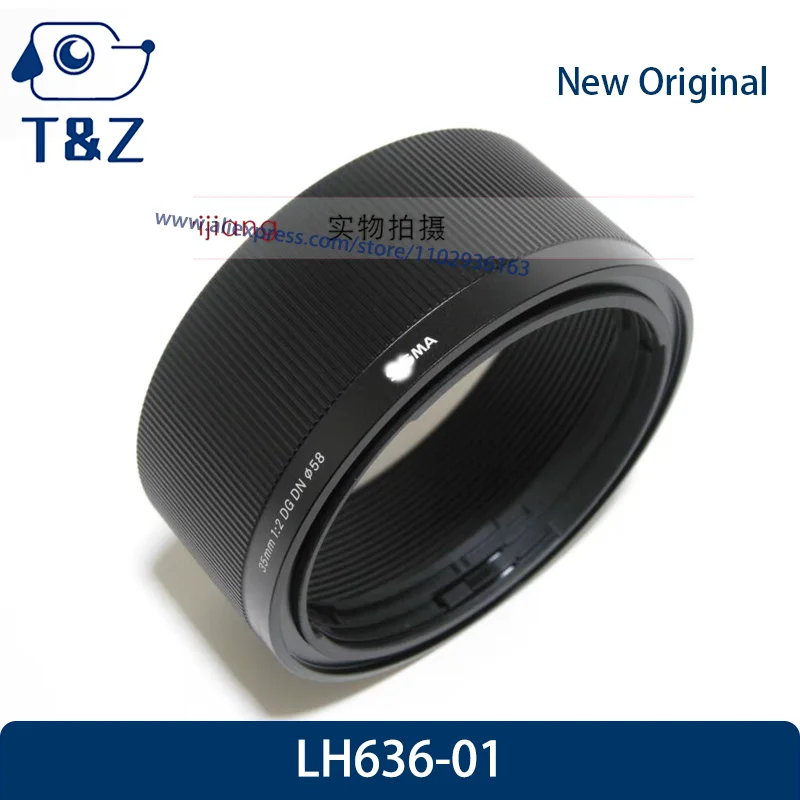 

New Original LH636-01 Lens Hood For Sigma 35 2 35/2 35f2 35mmf2 DG DN 58mm Lens Hood LH636 01 Lens Sunshade LH63601