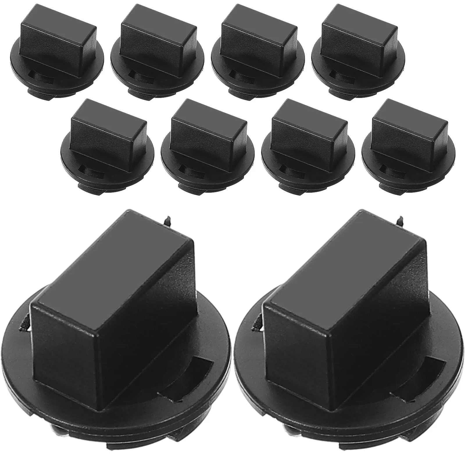 

10Pcs Instrument Panel Bulb Base T10 168 for Truck Scooter Gauge - Car Twists Lock Socket Accessory Wedge Twists Lock