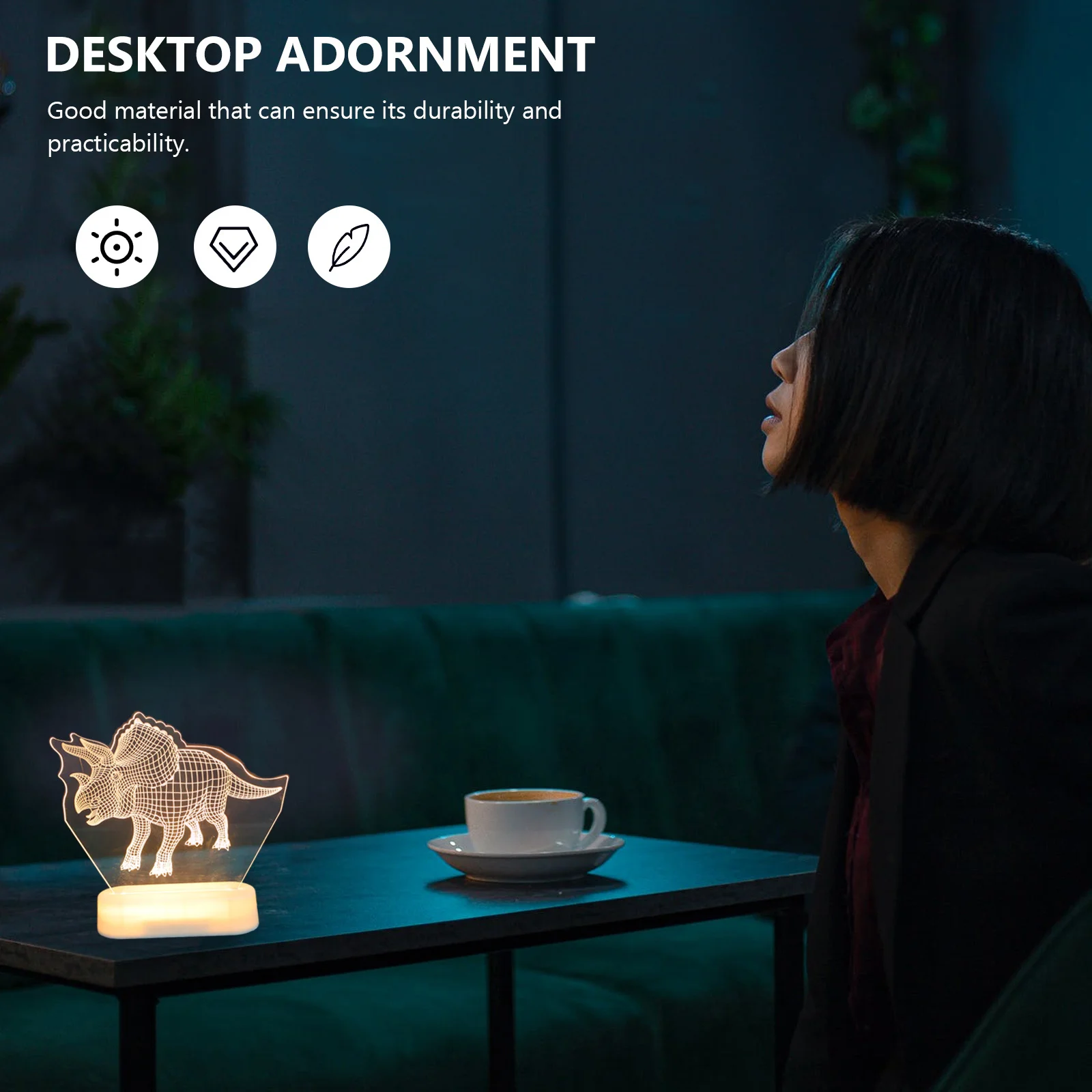 ديناصور ضوء الليل مصباح 3D LED المحمولة لطيف دينو تصميم لينة مهدئا غرفة نوم الحضانة مصابيح ديناصور