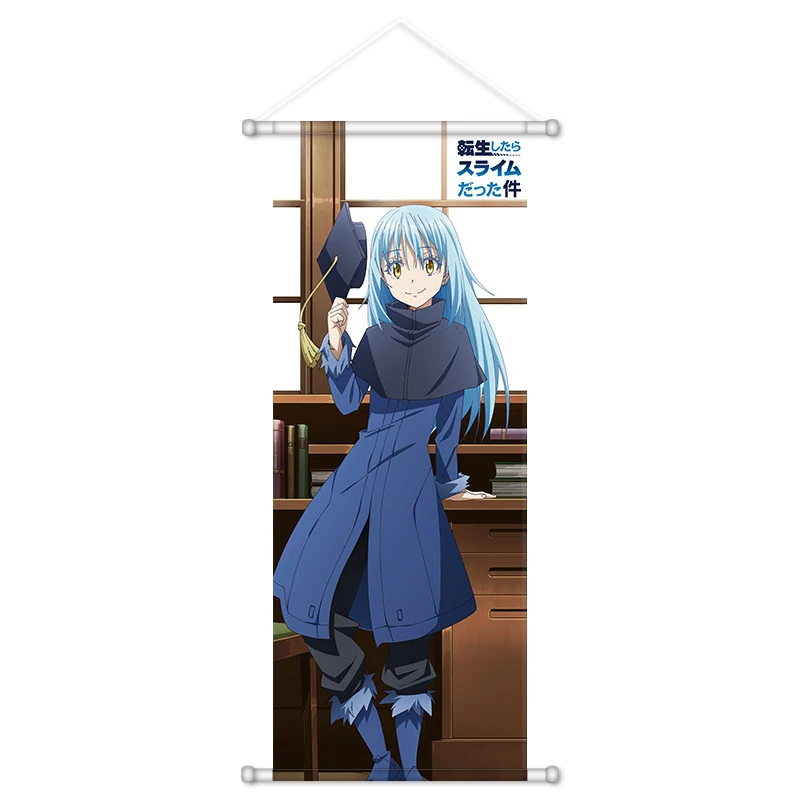 VIKAMA Blue Robe Magic Wizard Boy Wall Scroll, 6 Designs, Wall Decor for Bedroom Living Room Dorm