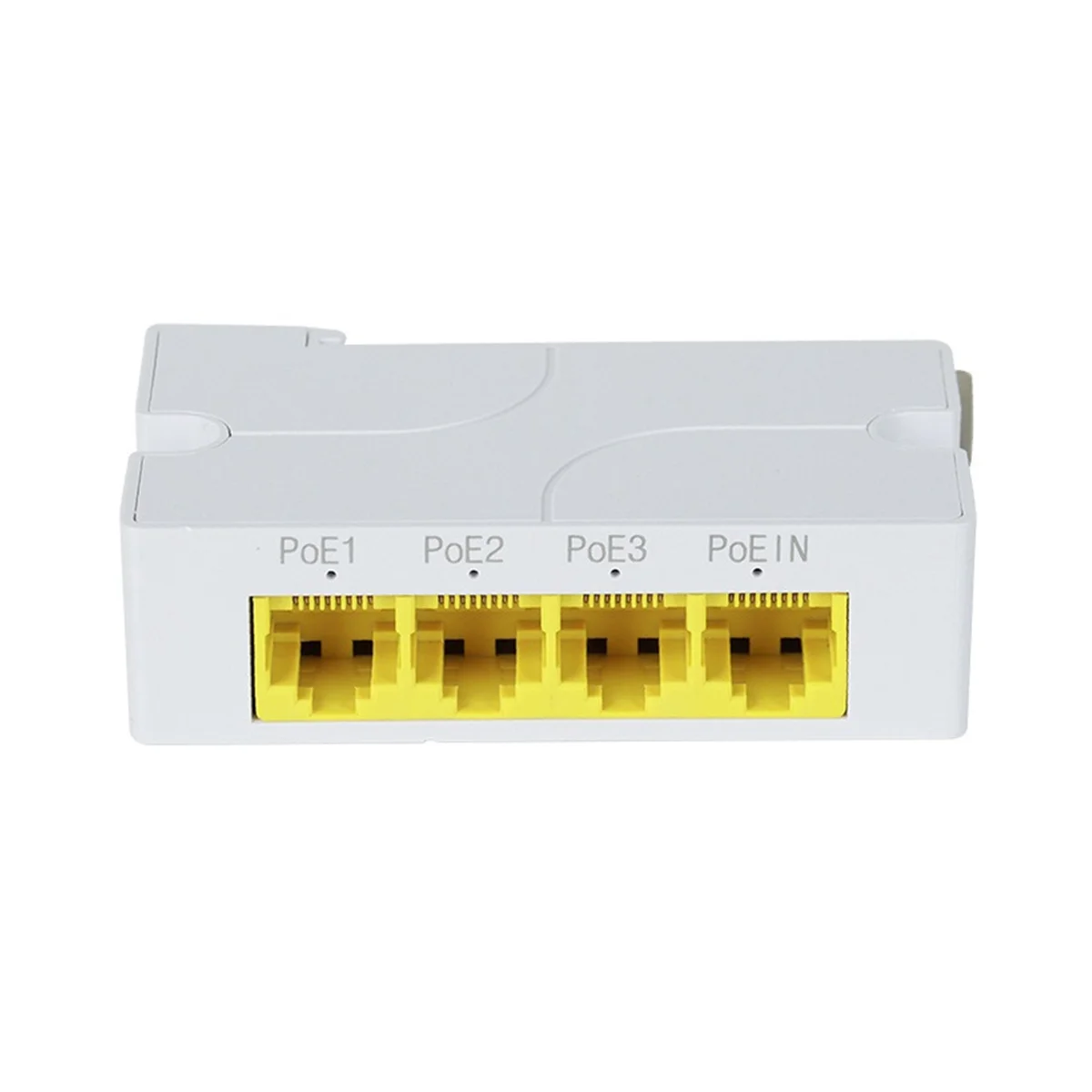 A57G-4 Adet 3 Port POE Genişletici IEEE802.3Af 10/100/1000 Mbps 1 ila 3 Ağ Anahtarı Tekrarlayıcı PoE Anahtarı NVR IP Kamera AP