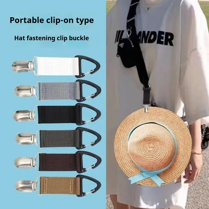 Portable Outdoor Travel Hat Clip, Multi-purpose Bag Hat Holder, Glove Organizer Camping Gear Accessor