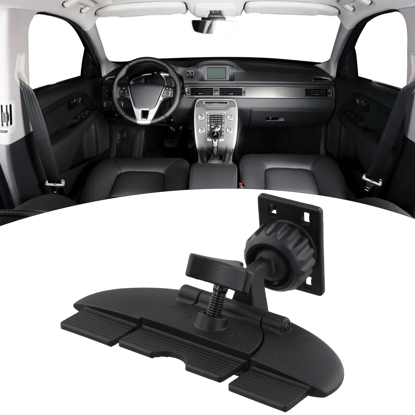 Verstellbare Handyhalterung für CD-Schlitz, Autohalterung für Lüftungsschlitze, Handyhalterung für 7-10 Zoll Bildschirme, CarPlay-kompatibel, tragbares Design
