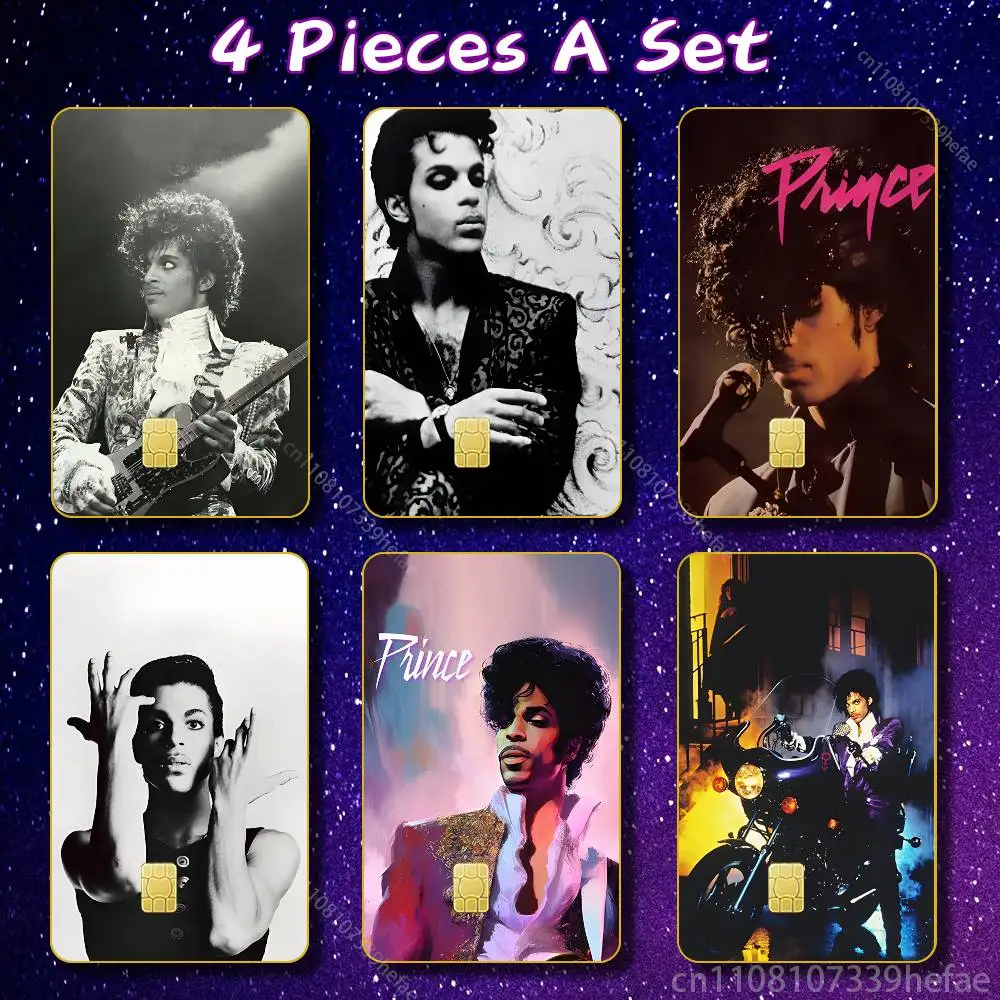

P-Prince Sticker Case For Credit Bank Subway ID Decorative Self-adhesive Card Cover Skin