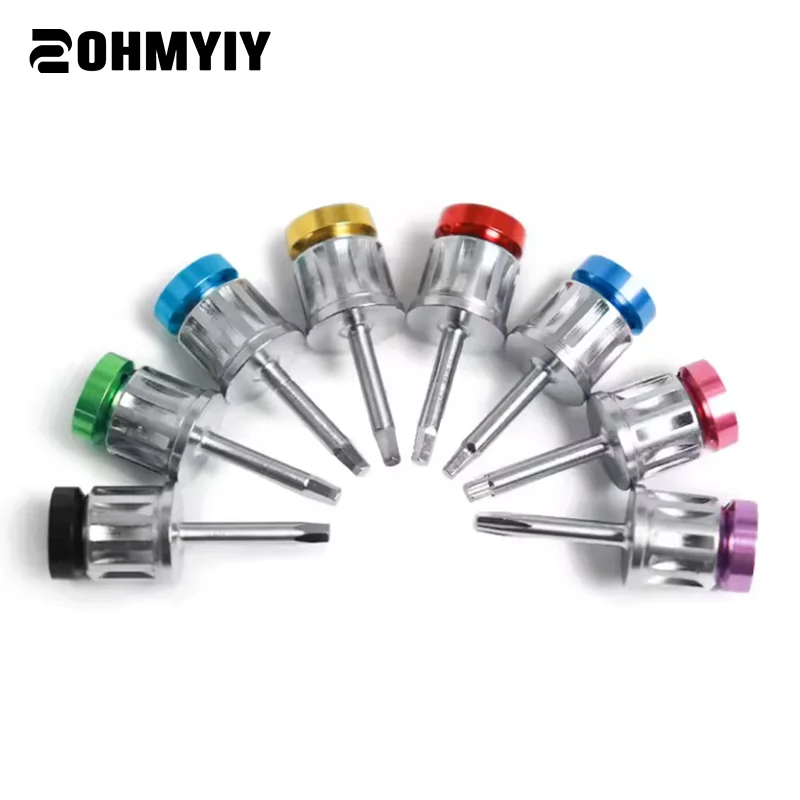 

1 шт., высококачественные отвертки, инструменты для зубного имплантата, динамометрический ключ, трещотка 10-70NCM, реставрационный винт для зубного имплантата, головка