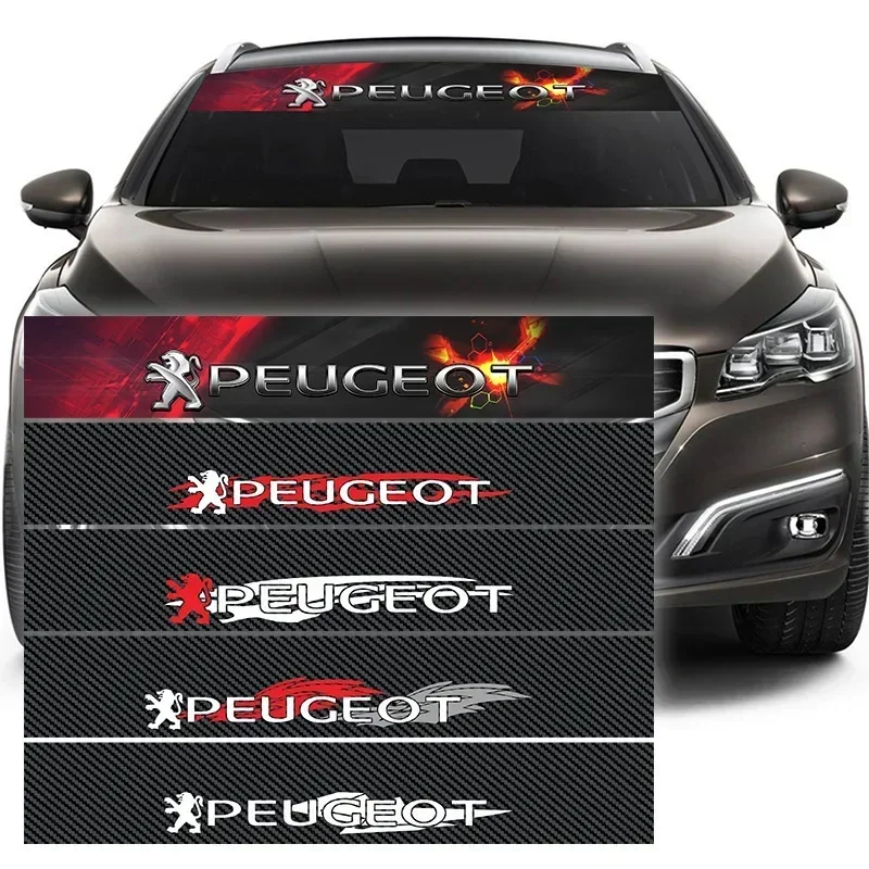 

Наклейка на лобовое стекло автомобиля для Peugeot 306 308 207 3008 208 2008 406 408 206 307 508 407 205 4008 5008 103 106 301 аксессуары