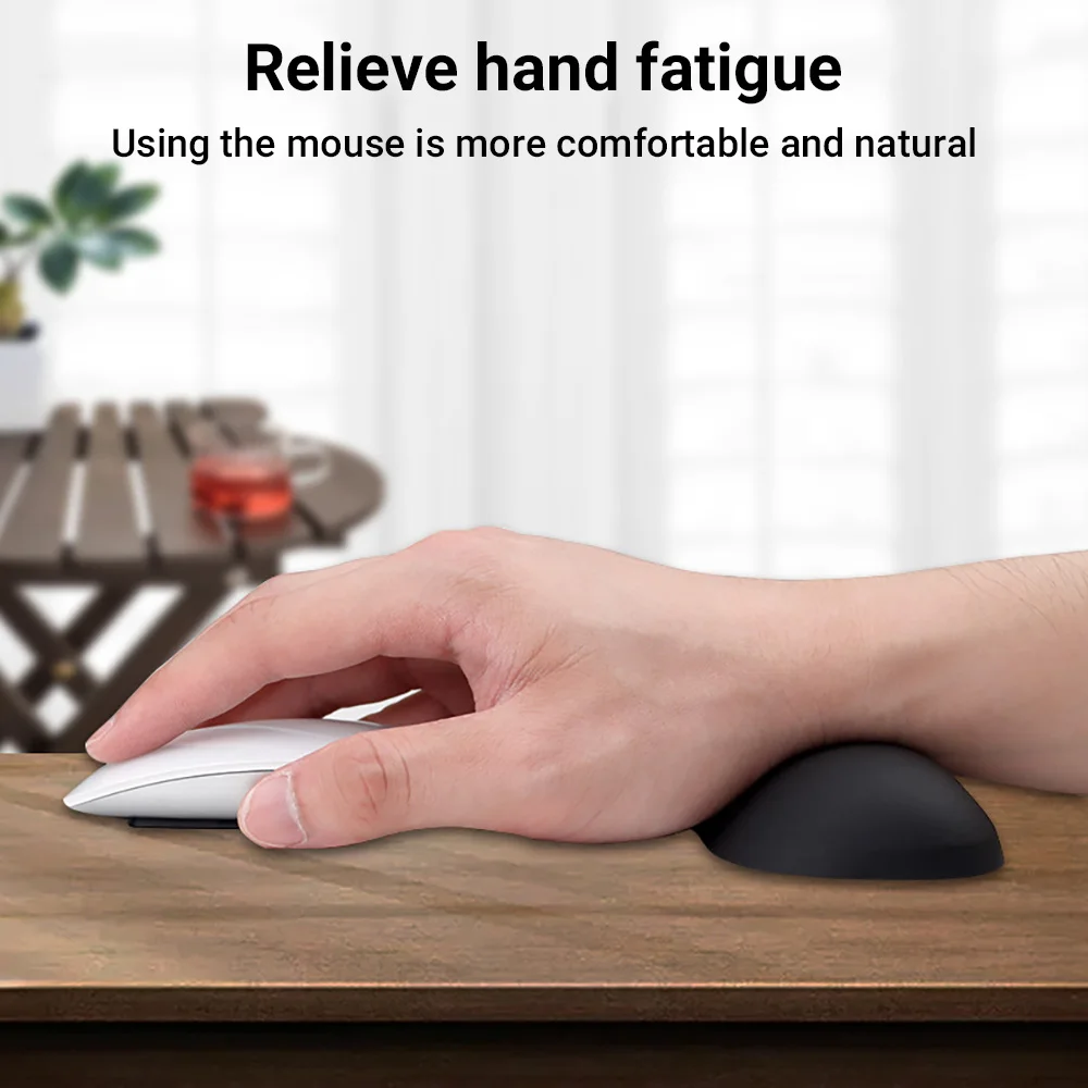 1pc Soft Silicone Mouse Wrist Pad Mice Wrist Rest Ergonomic Silicone Wrist Support Mouse Pad Hand Pillow Cushion Wrist Rest