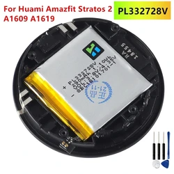 Battery PL332728V PL322728H High Quality Battery For Huami Amazfit Stratos 2 A1609 A1619 Smart Watch Battery + Free Tools