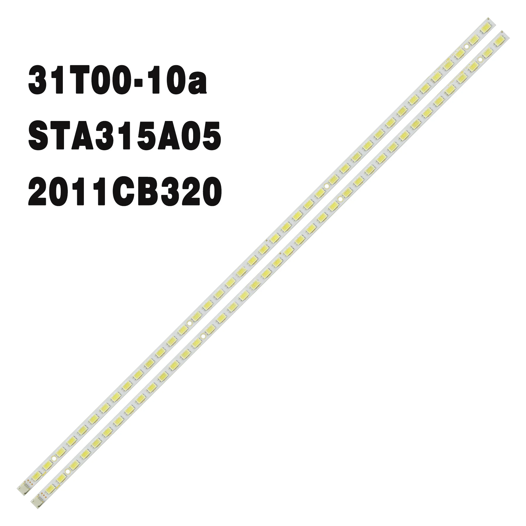 

2PCS 360MM LED Backlight Strip 40Lamp Compatible STA320A06-4_rev2.0_40_100422 73 31T14 001-2-SK1 for T315HW07 V.1