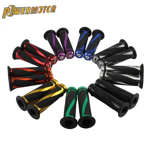 Empuñadura de motocicleta, manillar Universal CNC de 7/8 "y 22mm para Kawasaki, Honda, Yamaha, Suzuki, Benelli, Ducati, Scooter, bicicleta eléctrica