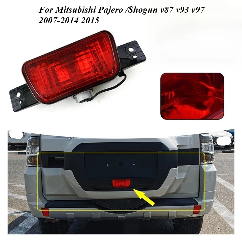

Новая задняя противотуманная фара/фонарь для запасного колеса (1 шт.) для Mitsubishi Pajero/Shogun V87 V93 V97 2007-2014 2015, артикулы 8337A068, 8337A040